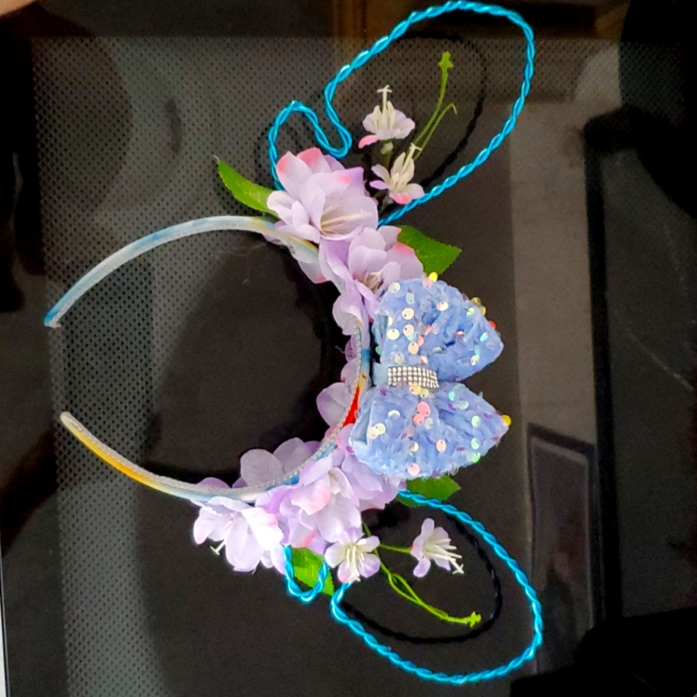 Stitch Wire Disney Ears Handmade